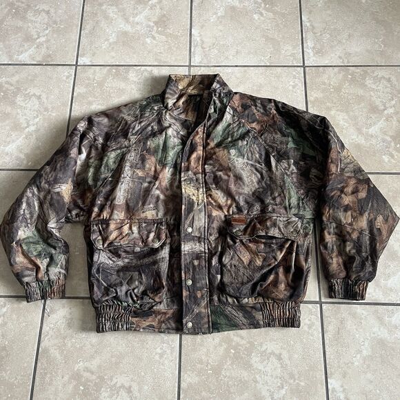 Vintage Woolrich Camo LINED HUNTING Jacket SIZE M - Picture 1 of 8